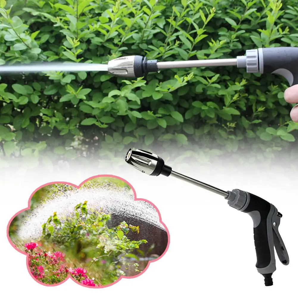 Upgrade High-Pressure Water Gun Adjustable Metal Cleaning Car Wash Machine Home Garden Watering Hose Nozzle Washing Tools view 3