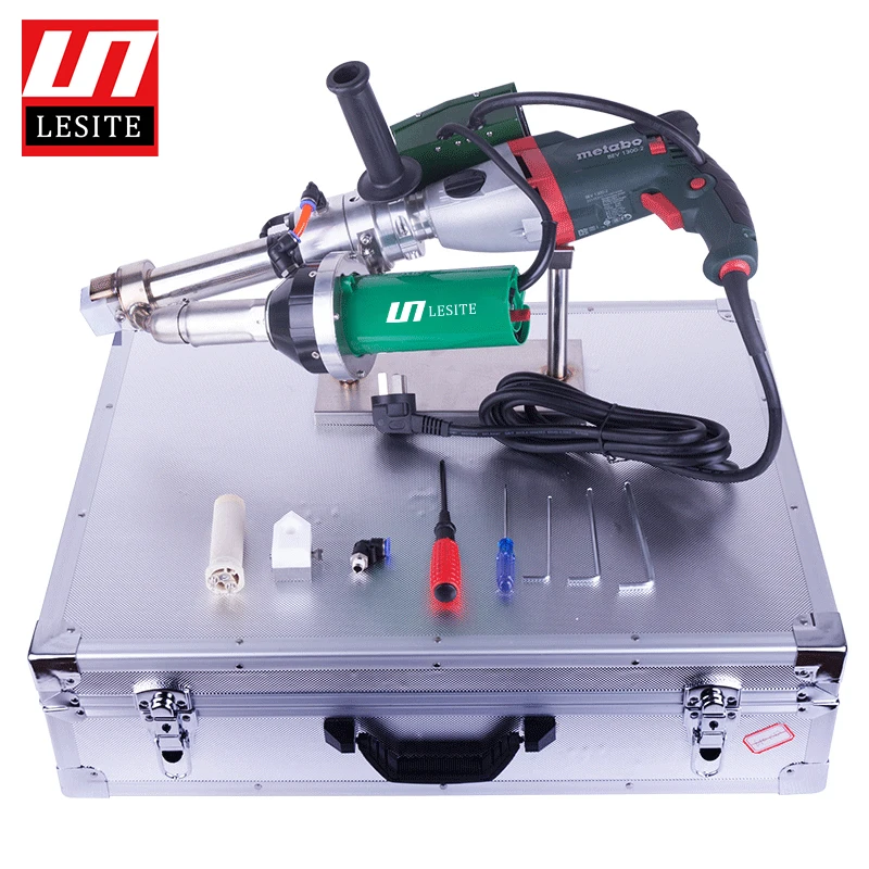 

Горячие продажи в Европе: Ручной экструзионный сварочный пистолет для пластика с немецкой дрелью