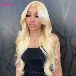 13x6 HD Transparent Lace 613 Blonde Body Wave Frontal Wig Straight Human Hair Pre Plucked 13x4 Lace Front Color Wig For Women