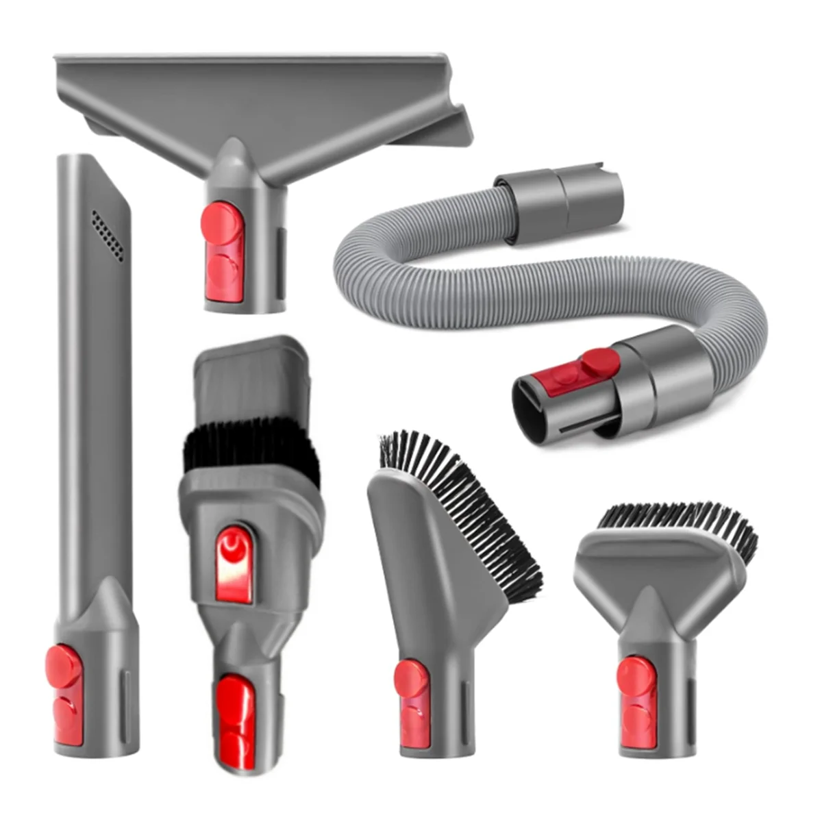 Para Dyson V7 V8 V10 V11 V15 detección absoluta accesorios de vacío de animales herramienta de limpieza de grietas para limpieza del hogar del coche