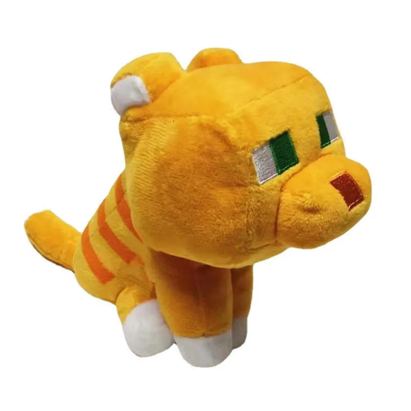 Kawaii Sandbox Welt Blumenkatze Persische Katze Plüschtier. Plüschpuppe Tierplüschpuppen sind weich und nicht leicht verformt. Kleines Geschenk