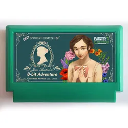 Jane Austen's 8 bit Adventure FC 60Pin Game Card