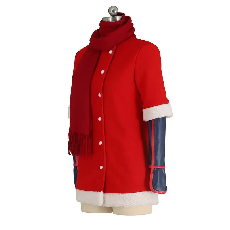 Anime delicioso em masmorra cosplay izutsumi traje natal vermelho festa uniforme conjunto completo das mulheres roupas de halloween yj4k