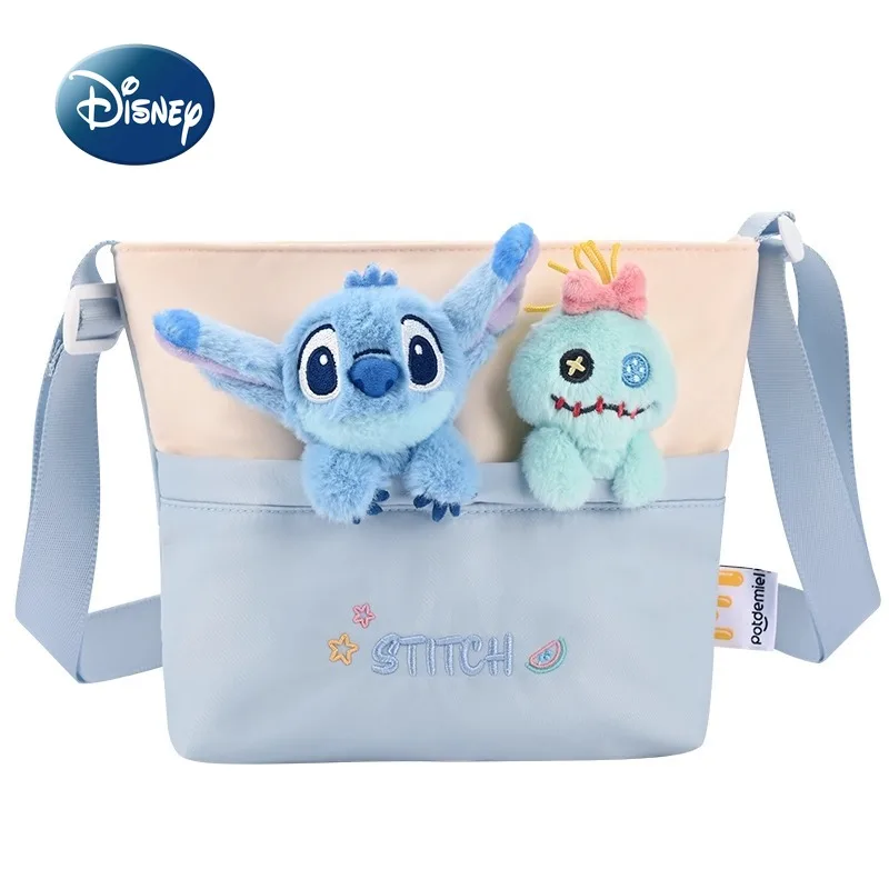 

Новая женская сумка через плечо Disney, роскошная брендовая модная женская сумка через плечо, женская сумка с куклой из мультфильма, большая вмести...