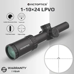 Victoptics 1-10X24 SFP Tactische Riflescope Spotting Scope voor Geweer Jacht Optische Collimator Gun Sight Rood Groen licht