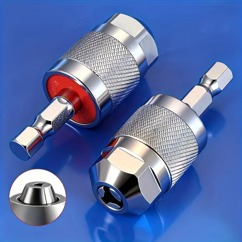 Zeskantschacht boorkop boorkop wisseladapter elektrische schroevendraaier conversie elektrische molen voor houtbewerking metaalbewerking