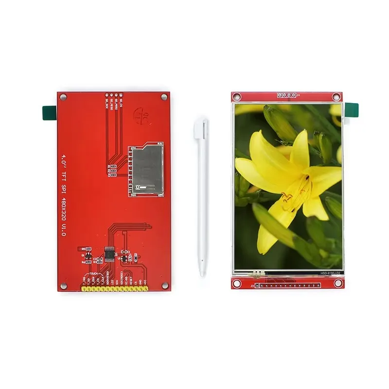 New 4.0-inch SPI serial port LCD touch screen module with 480*320 TFT display module ILI9486