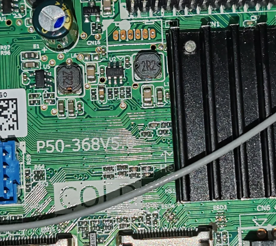 ¡Envío gratis! Placa base de red WiFi 3 en 1, P50-368V5.0, 4 núcleos, 36-44v, 500Ma, 1366x768