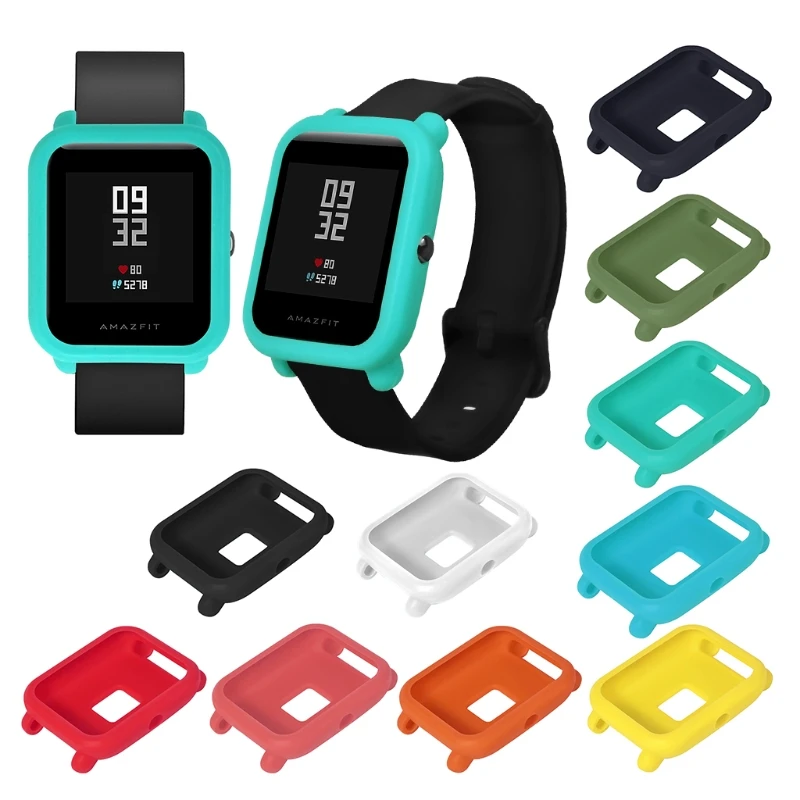 DX11 Smartwatch Silicone Case Protective Case Protector Shell Ultra-thin Housing Shockproof Cover Anti-scratch Sweatproof