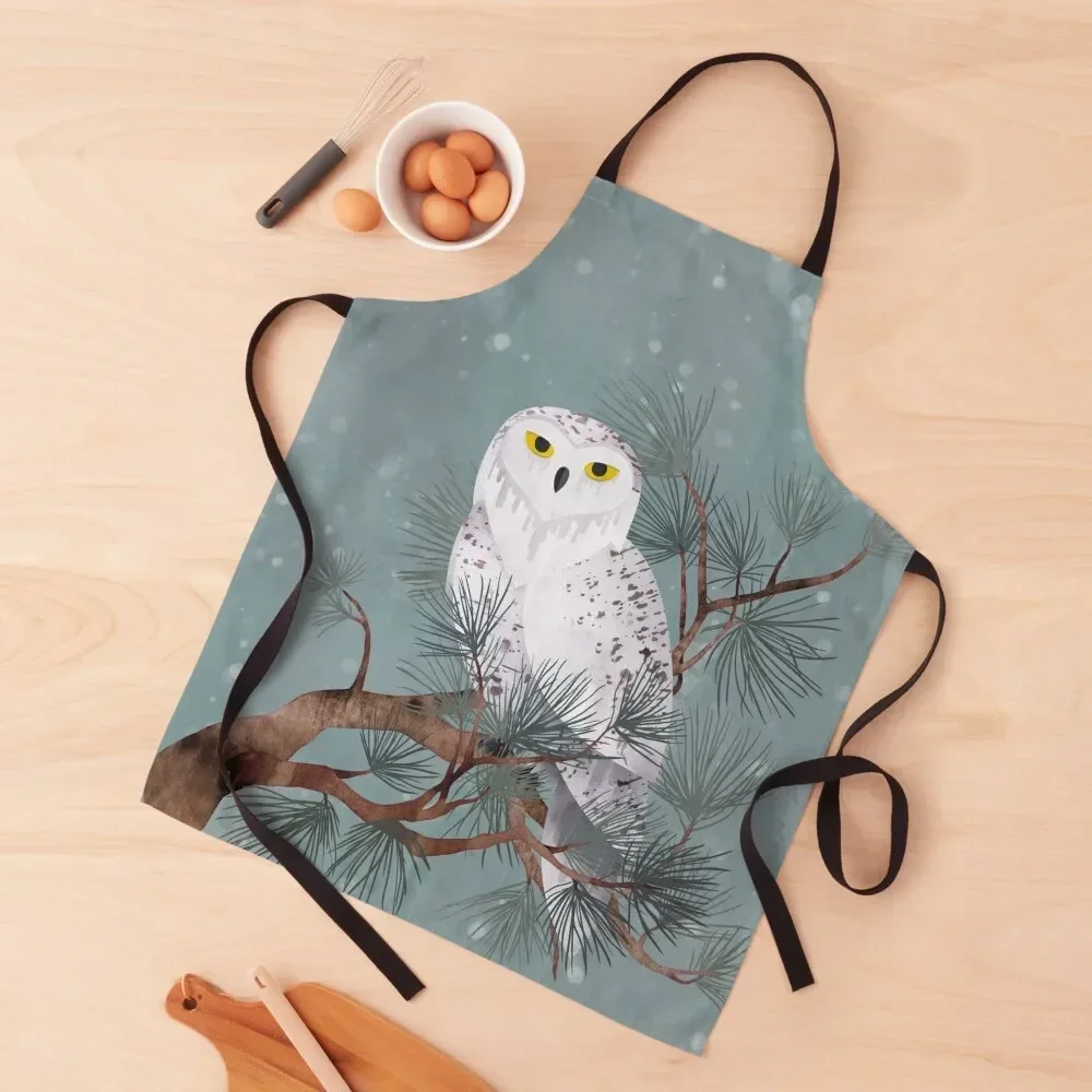 

Snowy Apron Kitchen on the wall Kitchen Items For Home Chef Uniform Woman Apron