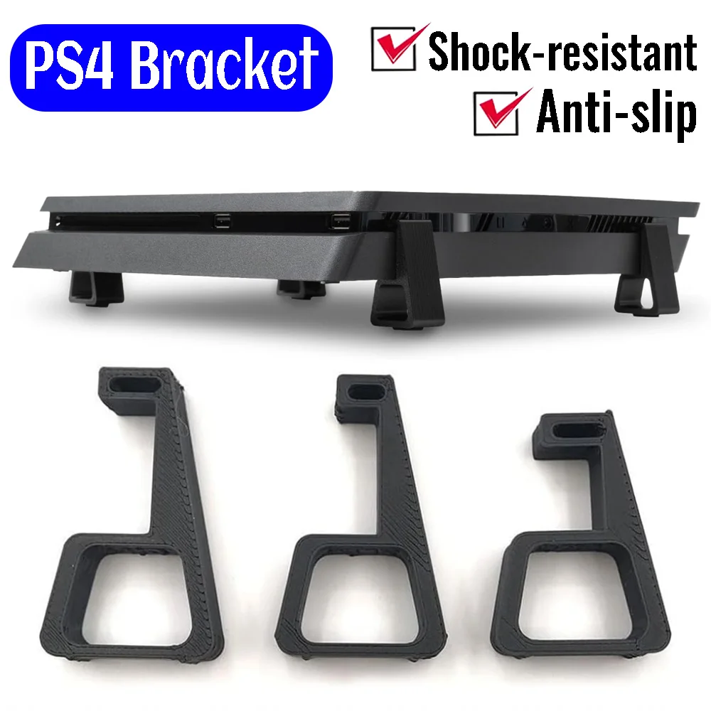 4-8 قطعة أصحاب التبريد الأفقي ل PS4 زيادة قدم قوس تقف مقاومة للصدمات شنت قاعدة حامل لملحقات PS4