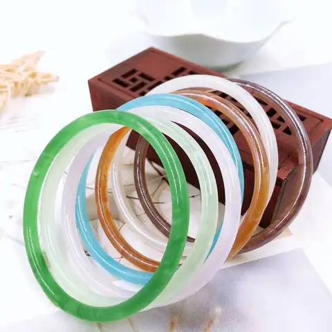 8 best sales असली जेड कंगन - №2