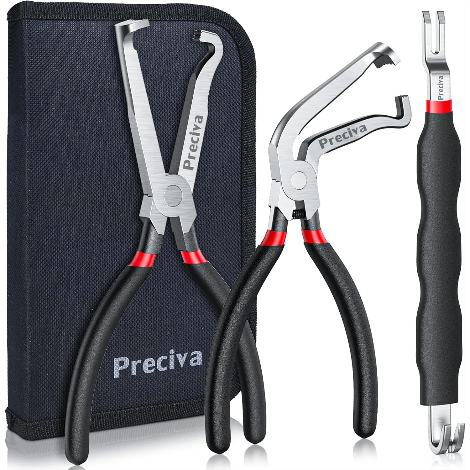 

Electrical Disconnect Pliers Set, 3-Piece Automotive Connector Removal Tool for Fuel Injectors, Sensors, Ignition Coils