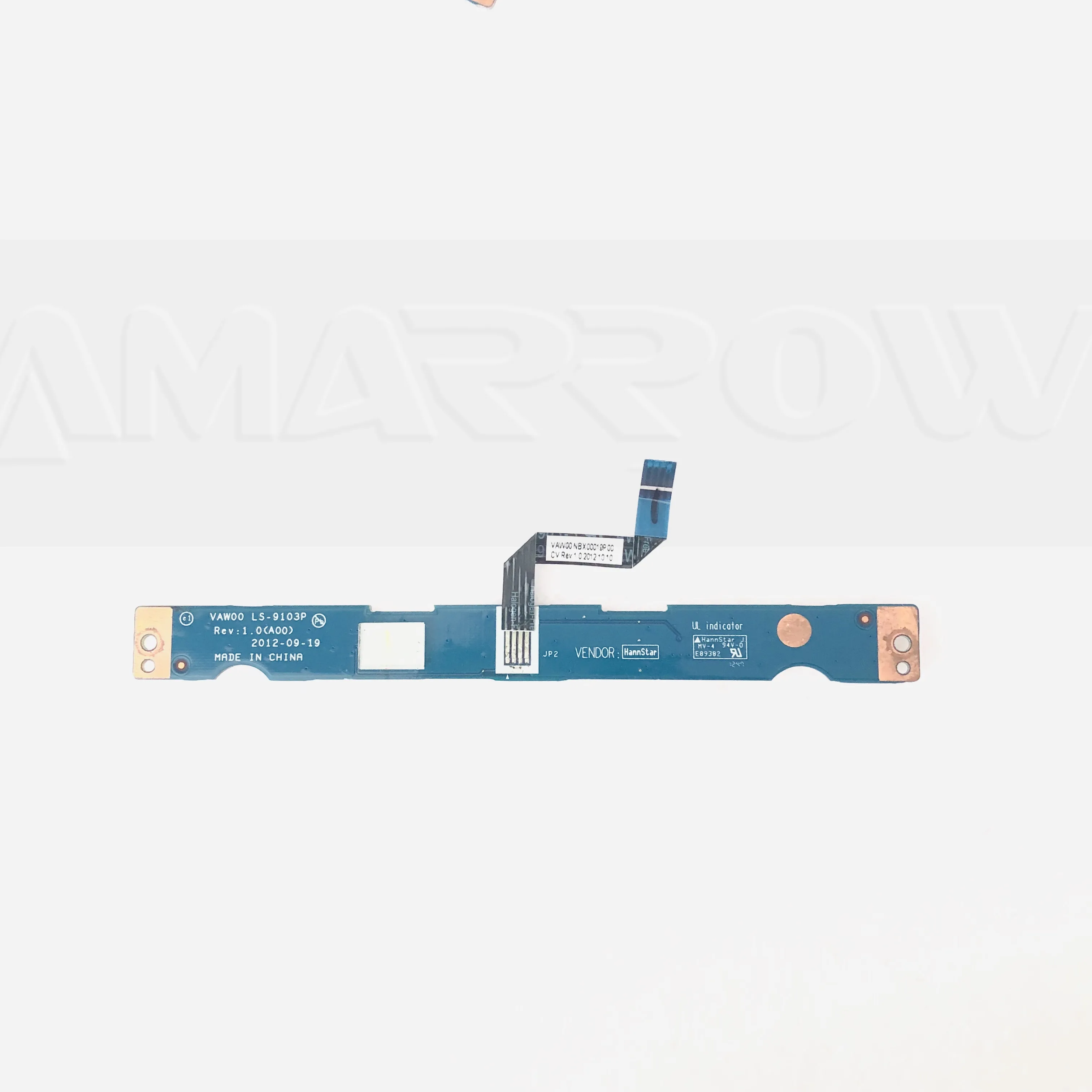

Original for DELL 15R 5521 3521 5537 5535 Left and Right Keypad Button Board Touch Buttons with Cables LS-9103P LS-9106P