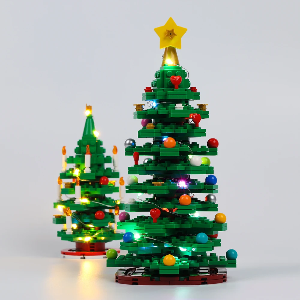 EASYLITE-Kit de luz LED para árbol de Navidad, ladrillo 40573, juego de bloques de construcción, juguetes para bricolaje, sin modelo