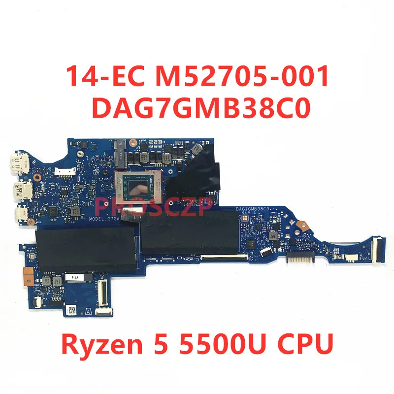 Placa base para ordenador portátil HP 14-EC, M52705-601 M52706-601, M96574-601, DAG7GMB38C0, con R5 5500U/R7 5700U CPU, 100% probado, OK