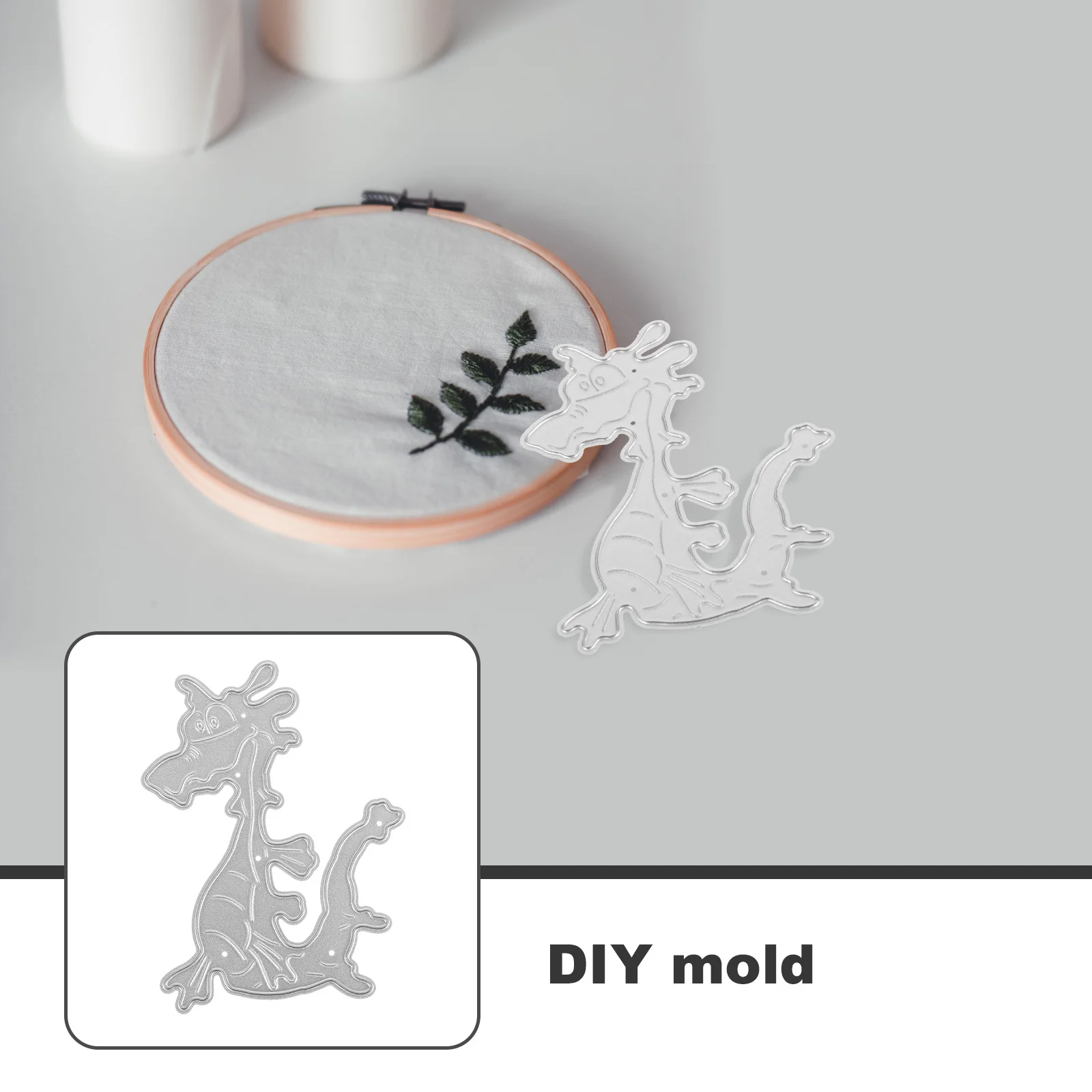 

Metal Embossing Dies Carbon Steel Craft Stencil Scrapbook Cutting Tool For Diy Photo Album Party Festival Decorative