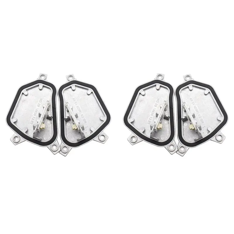 Compact 4X Left & Right For-BMW X1 F48 2017-2019 LED DRL Headlight Daytime Running Light Control Module 63117428789
