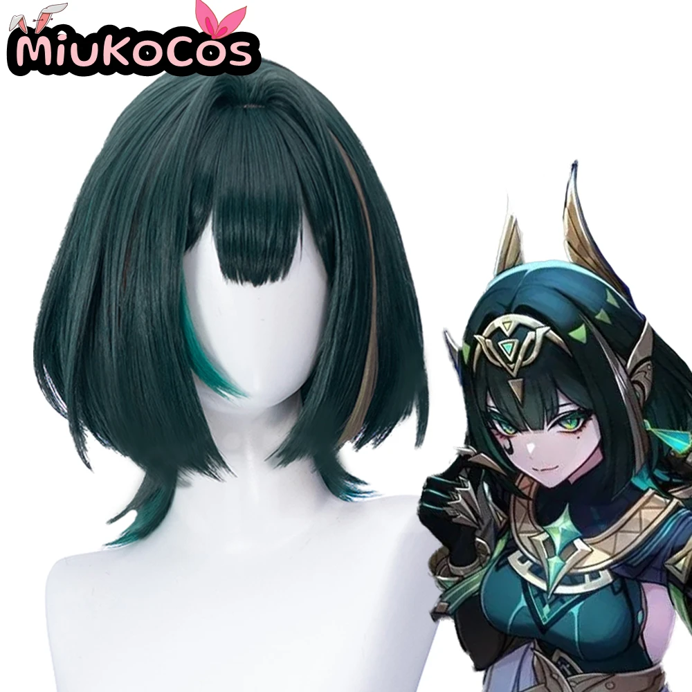 

В НАЛИЧИИ Парик для косплея Nefer MiukoCosplay Game Genshin Impact Косплей