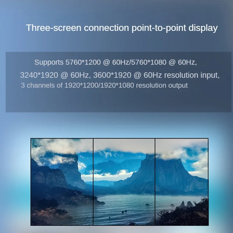 Picture 4: Ultimate Video Wall Controller Non-Distorted Display for Perfect Image Quality Point-to-Point Monitor Splicing Processor