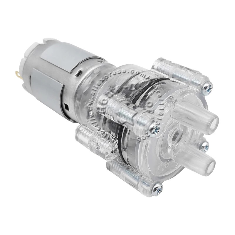 

1 шт., 4,8 Вт, 12 В постоянного тока, 1,8 л/мин, 385, термостойкий мембранный водяной насос для аквариума