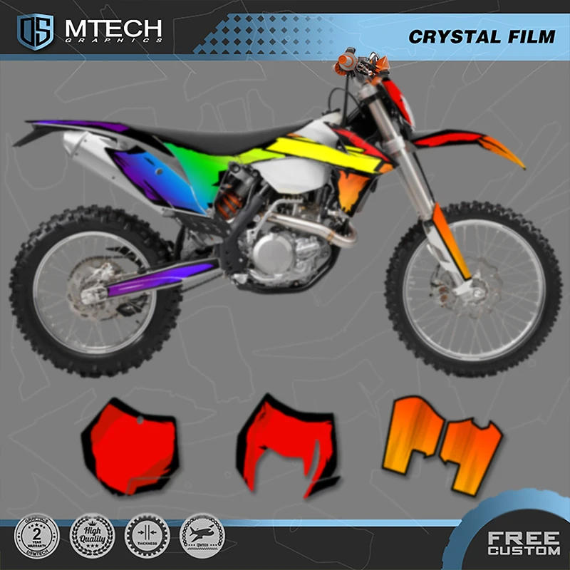 

DSMTECH мотоциклетный графический фон для KTM 2012 2013 EXC 2011 2012 SX SXF 125 250 300 450 наклейки наборы наклеек 010