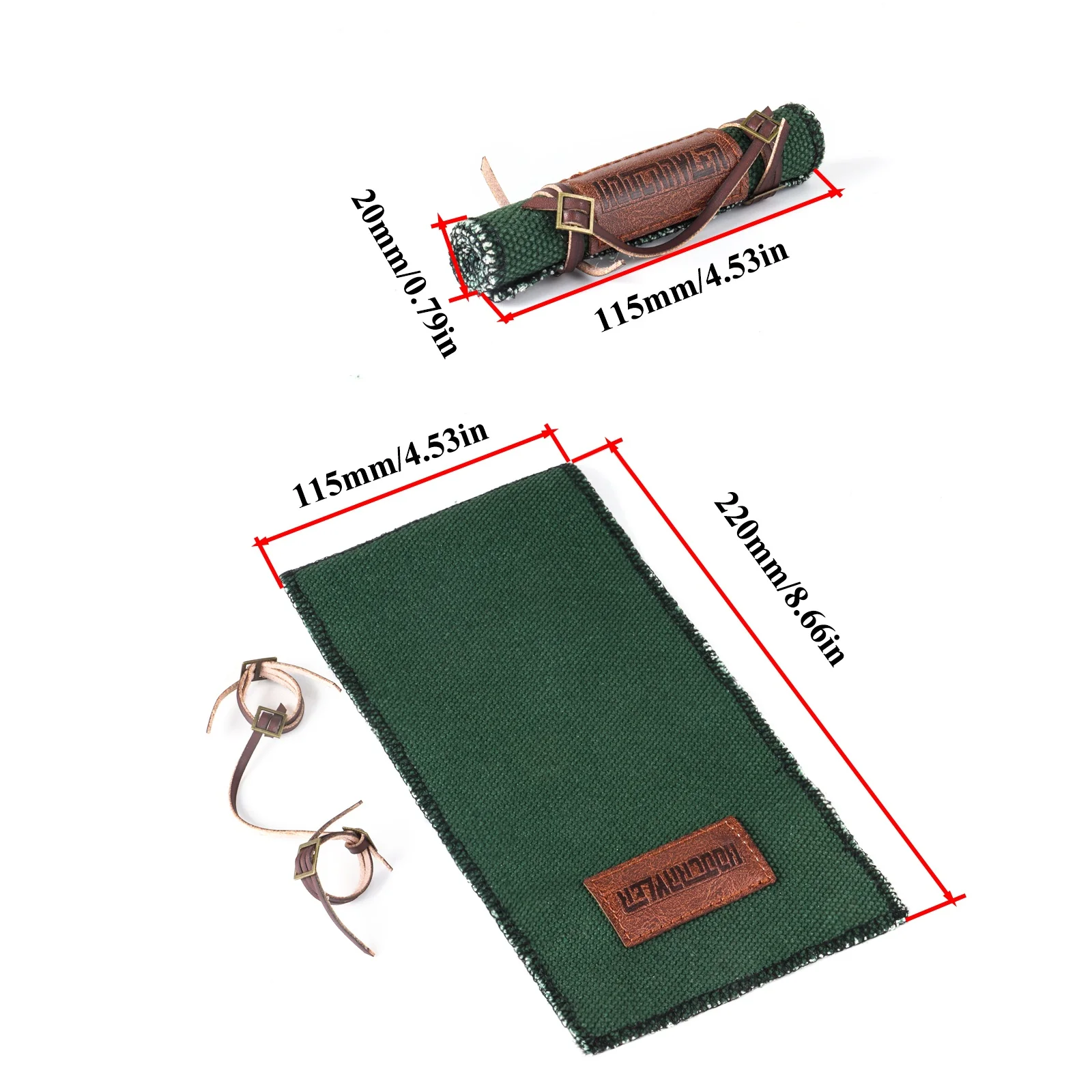 RC Simulated Camping Mat Decorate Mini Camping Sleeping Bag for 1/10 1/8 RC Crawler SCX10 TRX4 H10 view 2