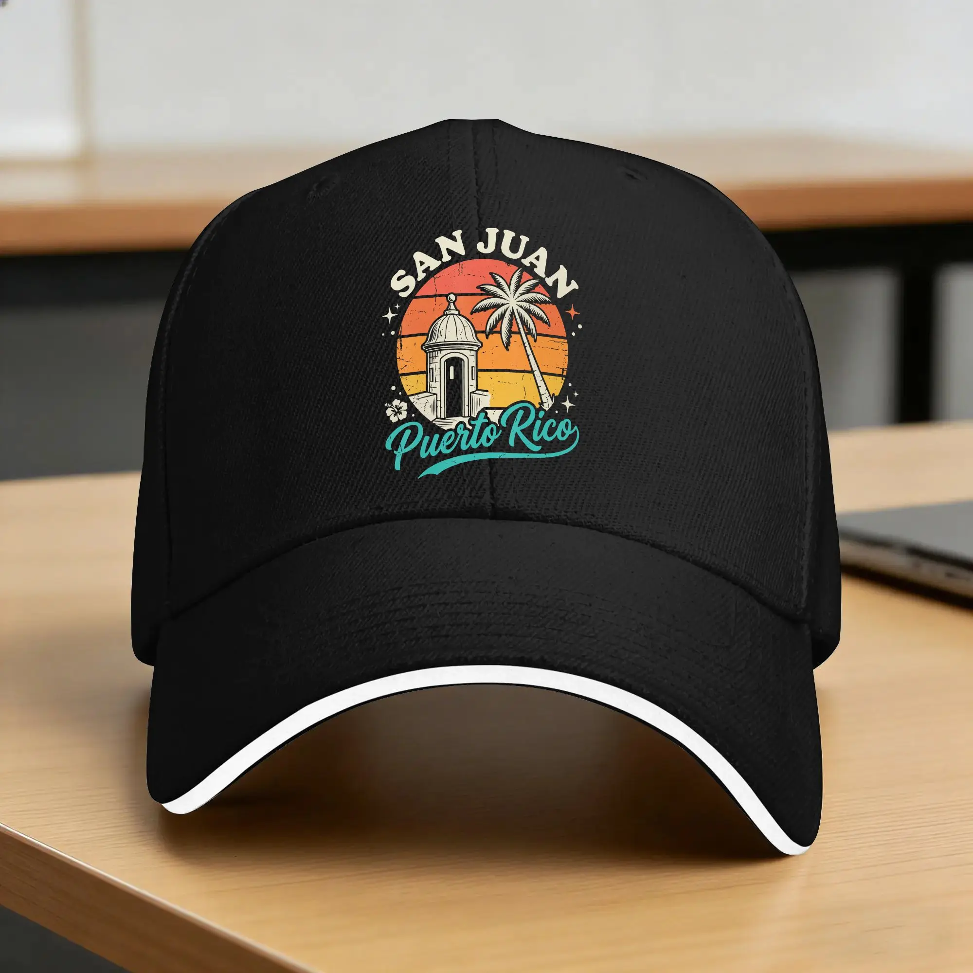 San Juan Puerto Rico Baseball Cap  Fashion Trucker Hat Summer Men Adult Hiking Fishing Baseball Caps