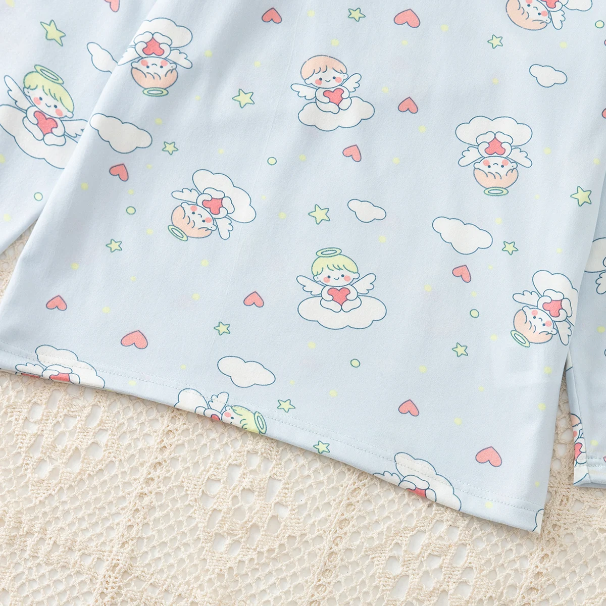 2-teiliges Herbst-Set für Kinder, bestehend aus einer langärmligen Hose mit niedlichem Cartoon-Motiv, für Jungen und Mädchen, bequem und vielseitig einsetzbar als Freizeitkleidung für zu Hause. – Detail 21