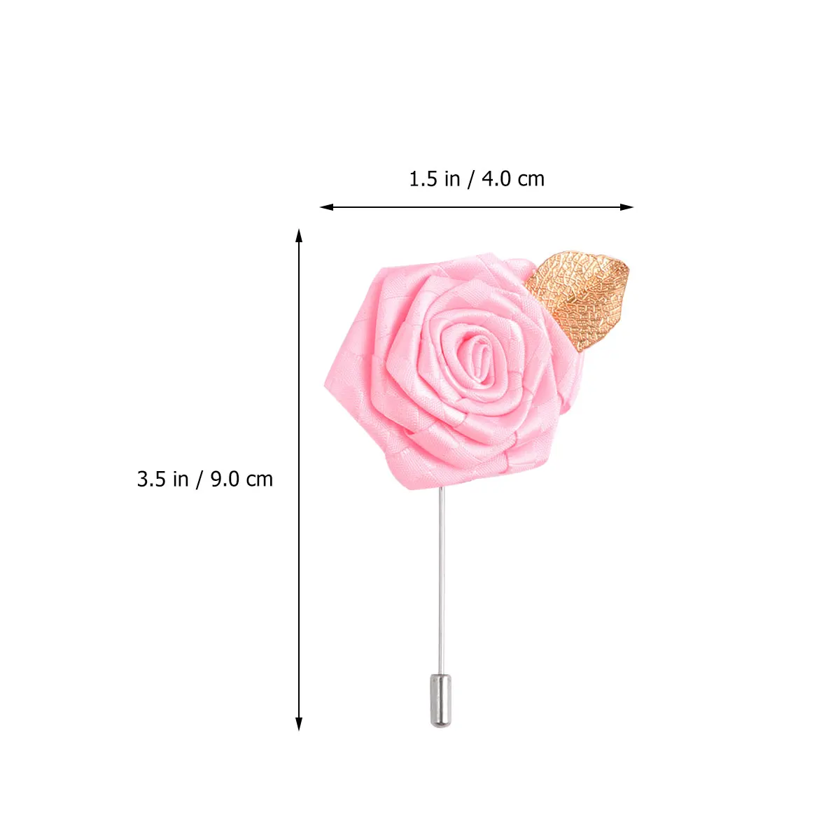 

12 Pcs Corsage Brooch Clothes Pin Fabric Flower Wedding Decor Delicate Suit Breastpin Bride Boutonniere Pins
