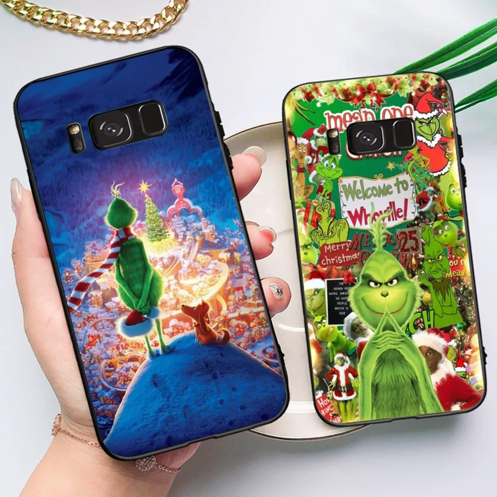 C-Christmas G-Green M-Monsters Phone Case For Samsung Note 8 9 10 20 Pro Plus Lite M 10 11 20 30 21 31 51 A 21 22 42 02 03