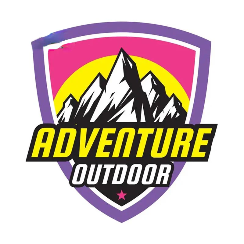 13cm Expedition Travel Car Sticker Never Stop Exploring Decal JDM Off-road Rear Personality, Decoration Accessories PVC Stickers