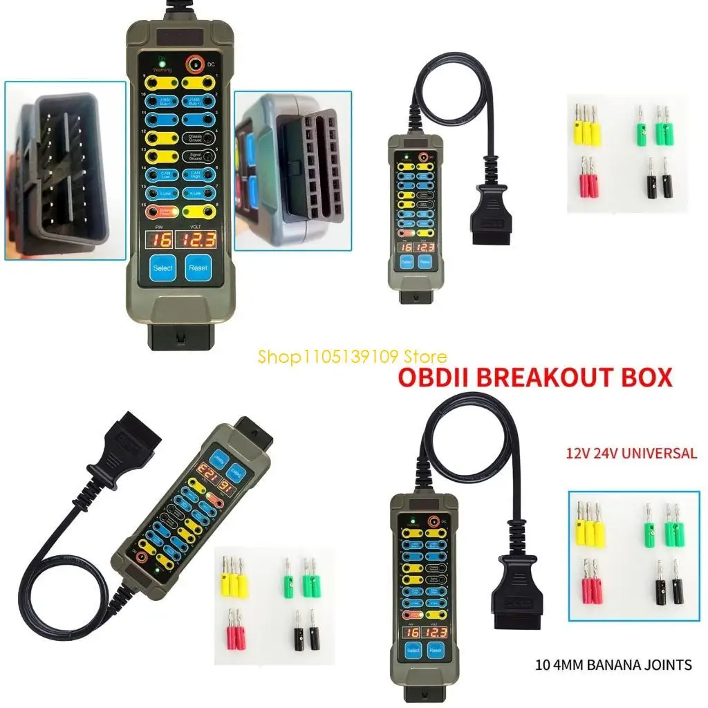 

Эффективный комплект диагностики OBD с прозрачными индикаторами.