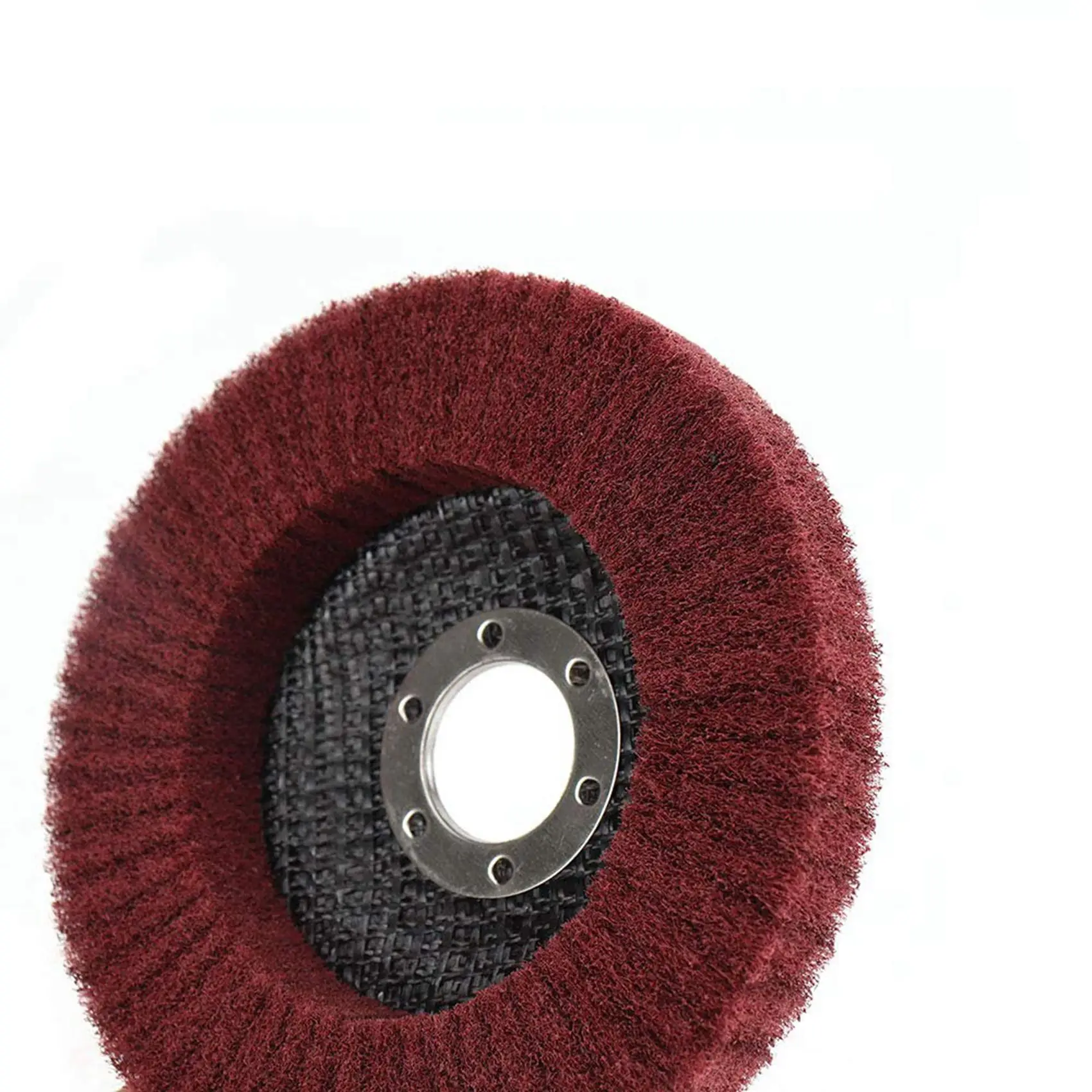 

B03C-10Pcs 4 Inch Nylon Fiber Flap Disc Polishing Grinding Wheel,Scouring Pad Buffing Wheel For Angle Grinder