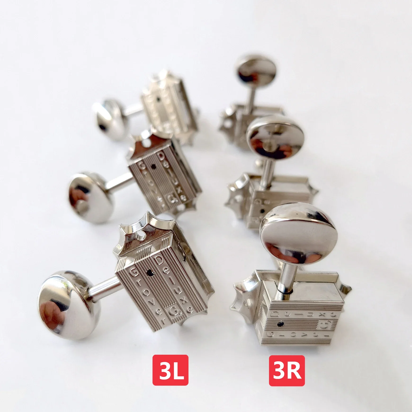 

1 Set G-r-over 136 Series Vintage Deluxe Guitar Machine Heads Tuners Tuning Pegs 3R3L Guitar Parts