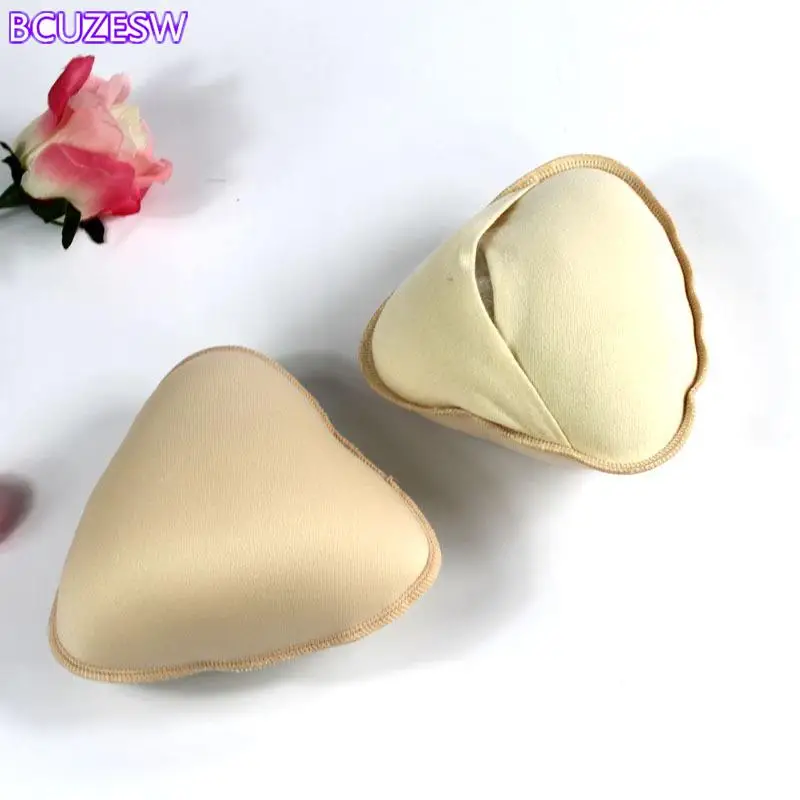 1PC Fake Breast Soft Cotton Breast Form for Mastectomy Women Sponge Breast Prosthesis