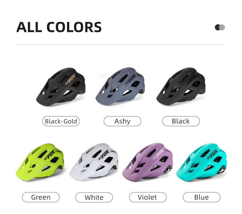 BATFOX MTB-Helm, Fahrradhelm, Integral geformter Helm, Capacete Fox, Casco Bicicleta, MTB-Mountainbike-Zubehör – Detail 10