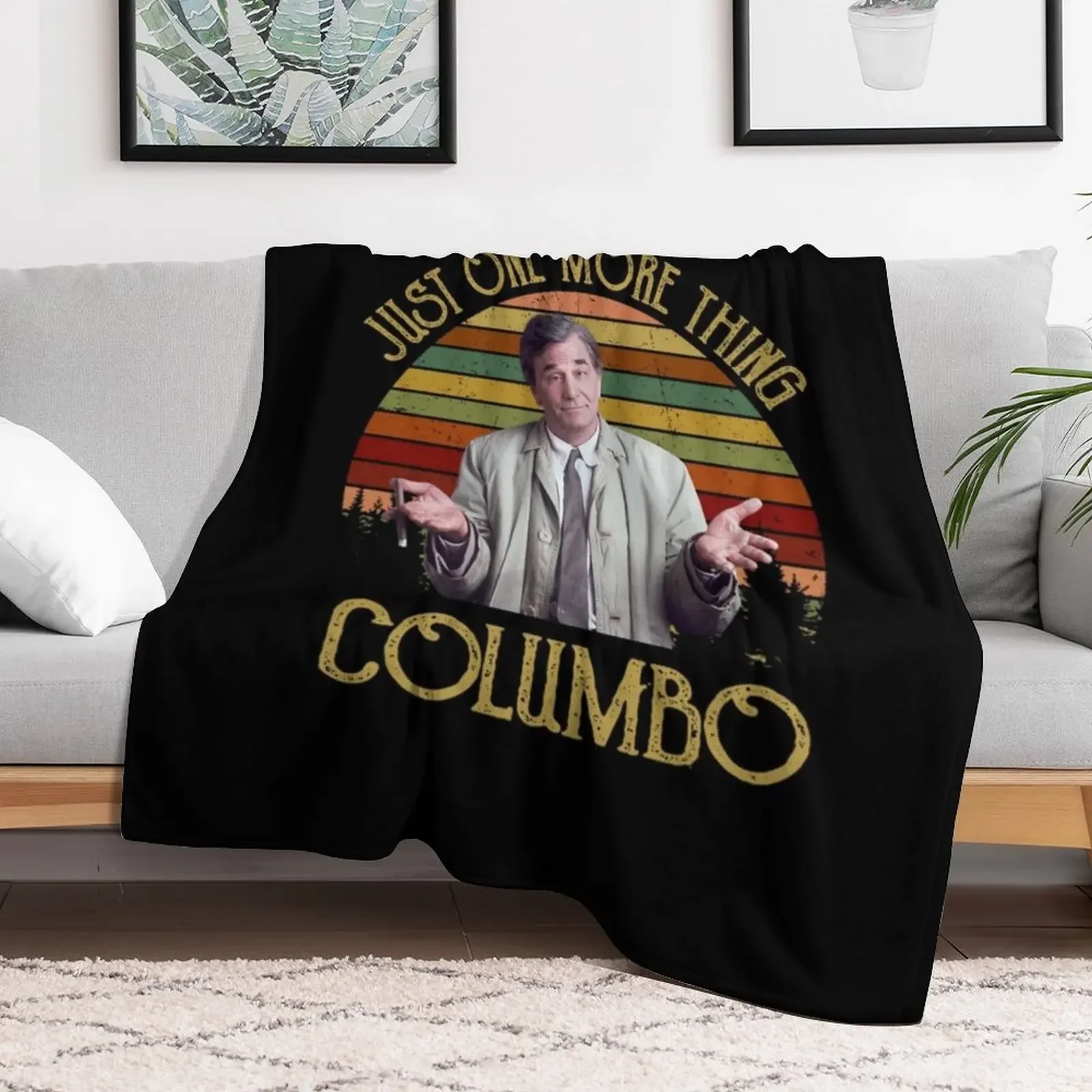 Columbo Throw Blanket Hairys Luxury Designer Blankets