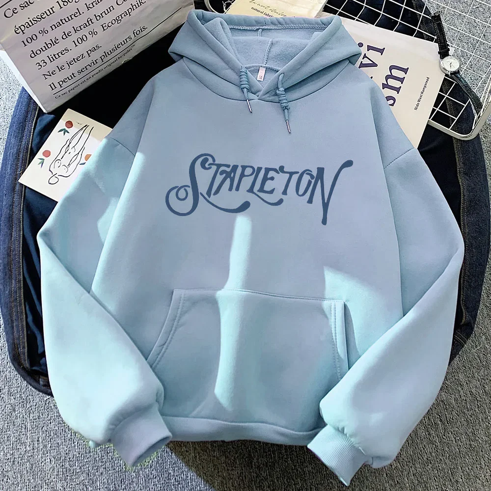 Chris Stapleton Hoodie Oversize With Hooded Fashion Fleece Sweatshirts Long-sleeved Grung Retro Clothes Moletom Casual Pullovers