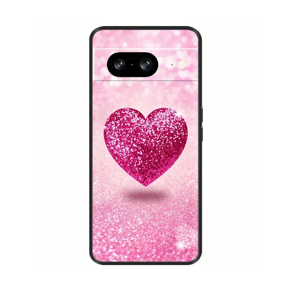 For Google Pixel 8 Pro Case Painted Cover Shockproof Soft Silicone Phone Cases For Google Pixel 8 8A Pixel8 8Pro Funda Bumper