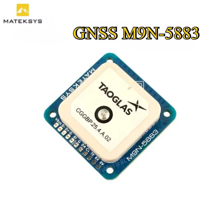 

MATEK MATEKSYS GNSS COMPASS M9N-5883 GPS для дальнего радиоуправляемого дрона FPV