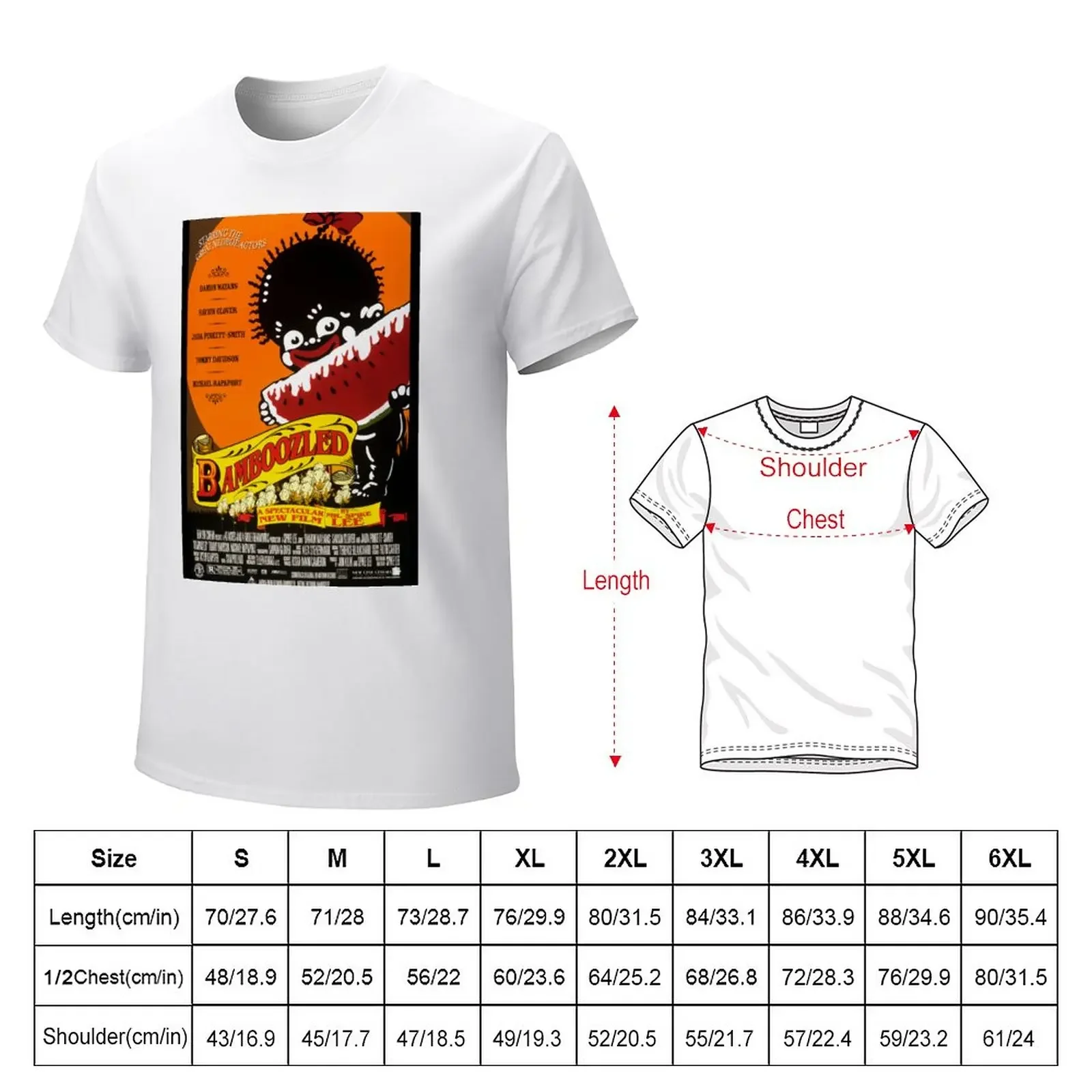 Bamboozled Movie Poster T-Shirt cute clothes plus sizes clothes for men High Quality 100%Cotton Short Sleeve