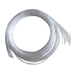 Câble à fibre optique en plastique PMMA, 20 pièces, 2mm de diamètre, 1 à 5 mètres de longueur, lueur d'extrémité, pour la décoration de l'éclairage