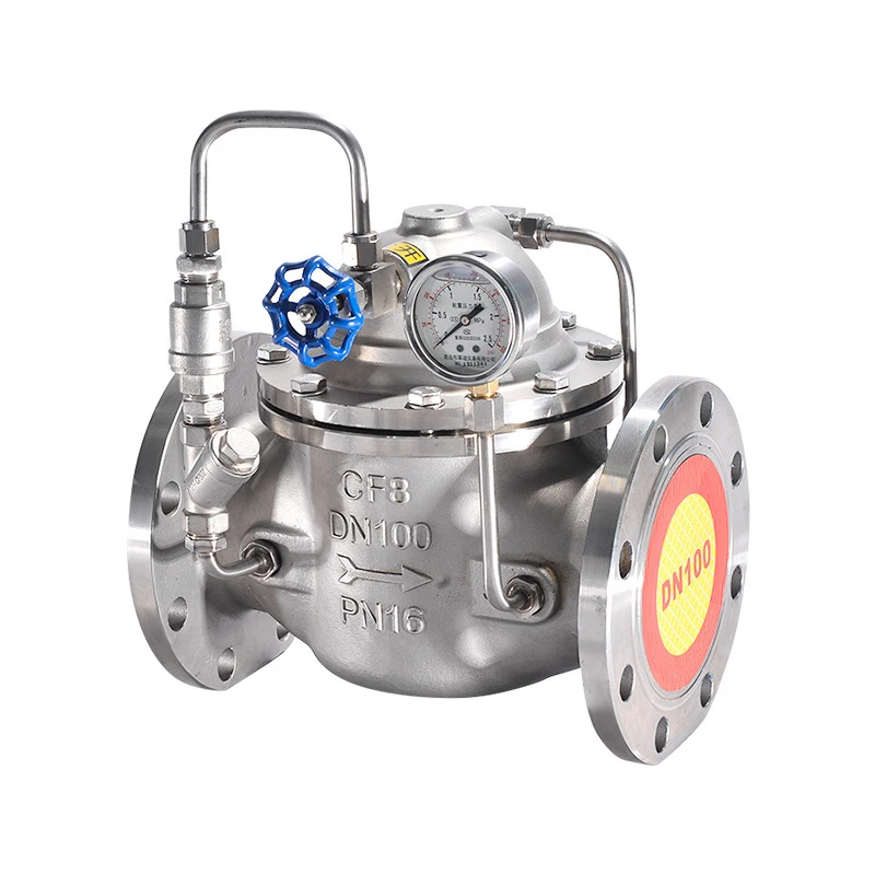 صمام التحكم في نظام المياه، صمام فحص الإغلاق البطيء، شفة مياه الصنبور، المقاومة الدقيقة، صمام فحص الإغلاق البطيء