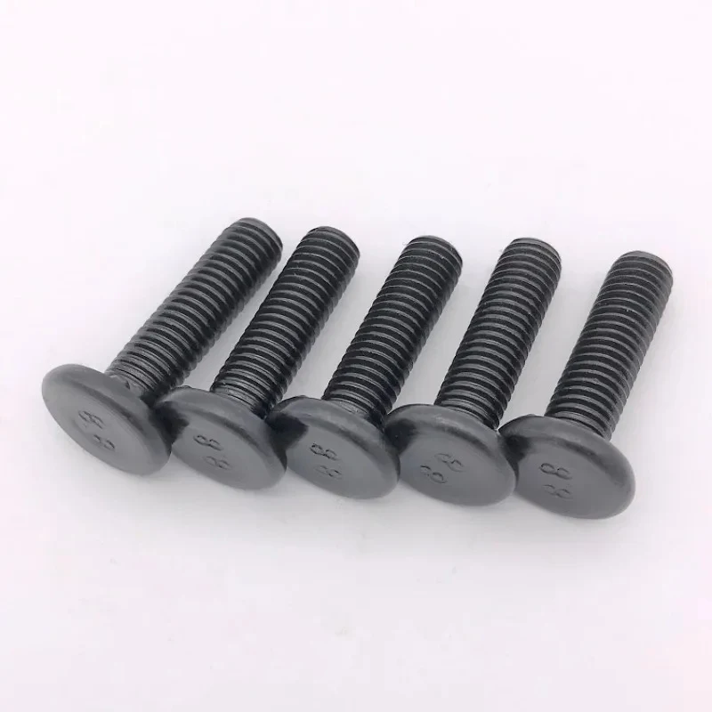 

8.8 Carbon Steel Weld Studs M6 M8 M10 M12 / QC198 3-Projection Flat Head Welding Screws for Automotive & EV Battery Pack
