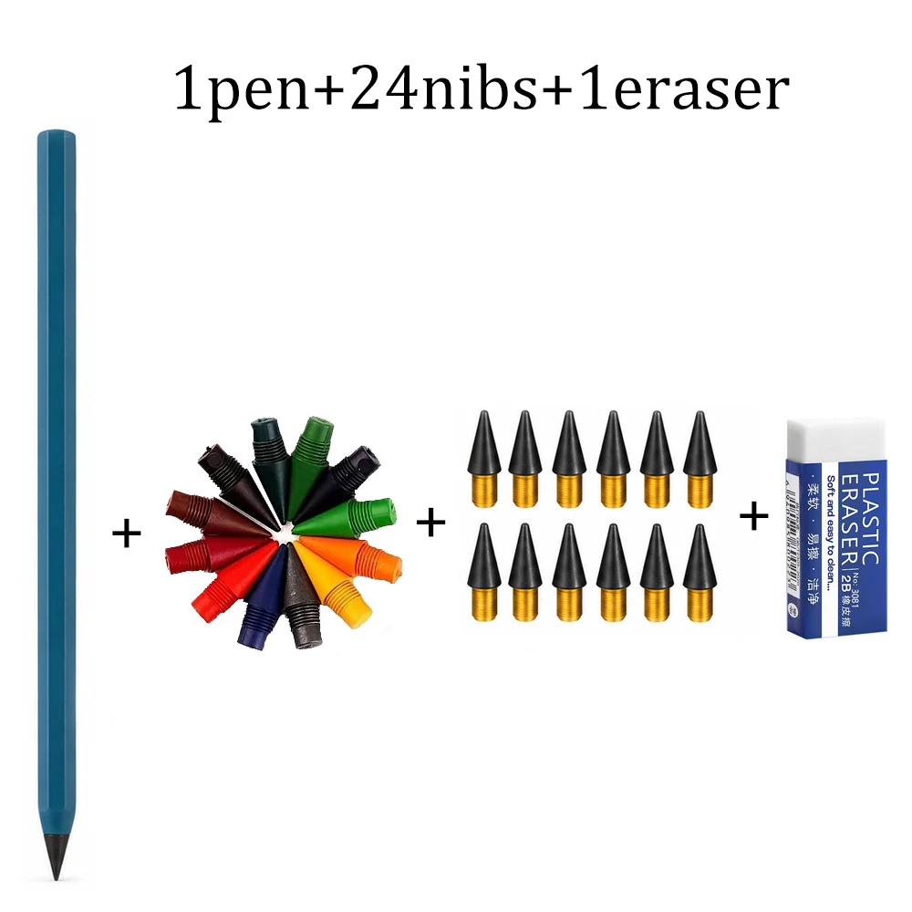 Nieuwe technologie, onbeperkt schrijven, eeuwige pen, magische potloden, voor schetsen, schilderen, schrijven, kantoorbenodigdheden, schilderbenodigdheden