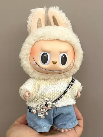 Doll Clothes For 15-17CM I II III Labubu Outfits Mini Plush Cotton Idol Doll Universal Clothing Sitting Party Accessories Gifts