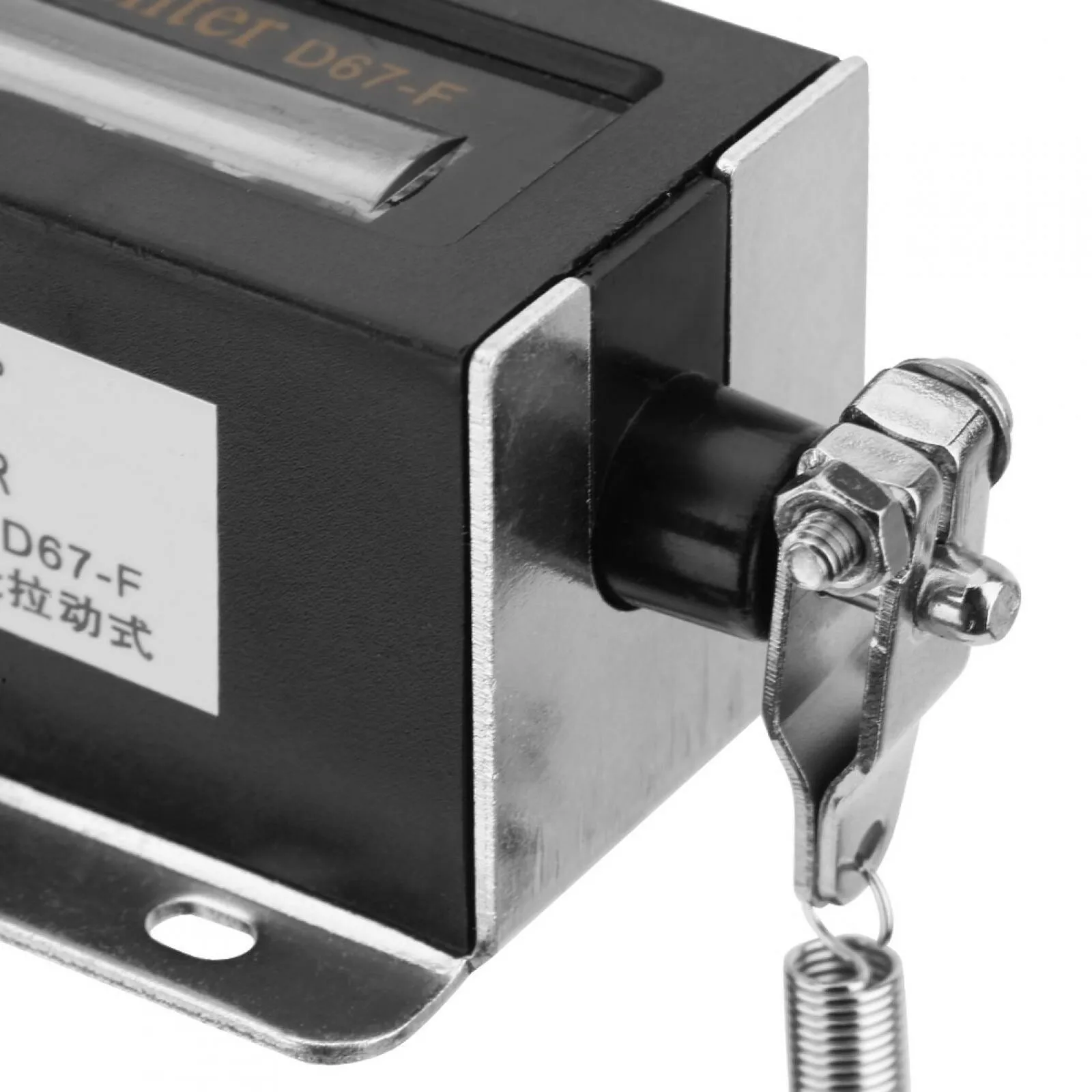 Hand Pull Mechanical Counter ≤200 Times/s Approx.82g/2.9oz Pull Type Screw Fixation 5 Digit Mechanical Counter