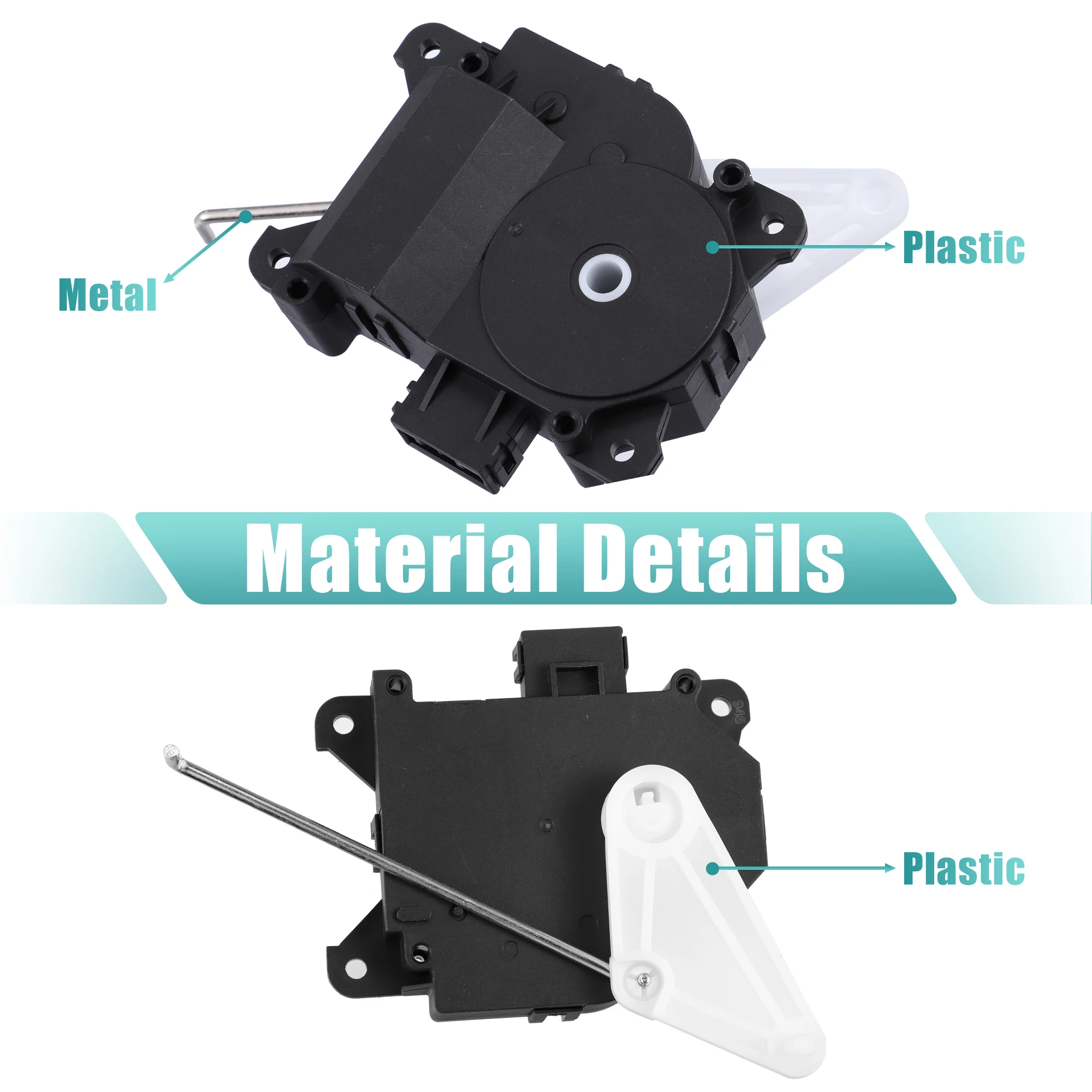 UXCELL 79160-S0X-A01 604-946 Actuador de puerta de mezcla de calentador de CA de coche para Honda Pilot 03-08