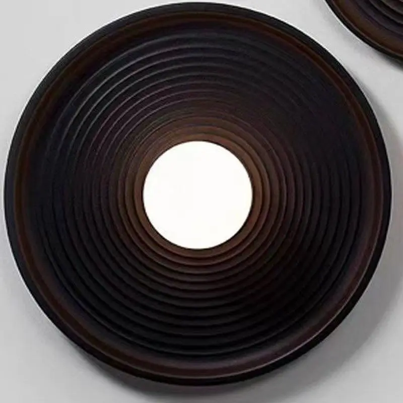 

Retro Wabi Sabi Ins Style Resin Creative Wall Lamp Background Lighting for Hotel Cafe Bedroom Corridor Decor Lights for Room